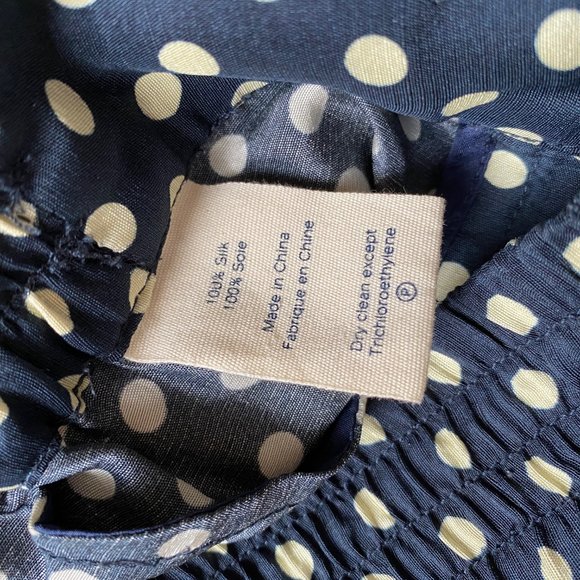 Silk polkda dot pants - Picture 5 of 5